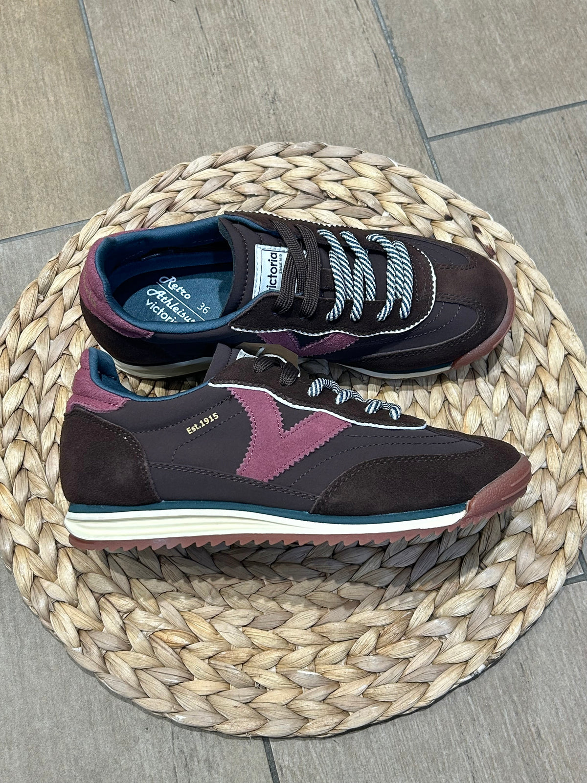 Baskets Victoria Saturno Nylon & Daim